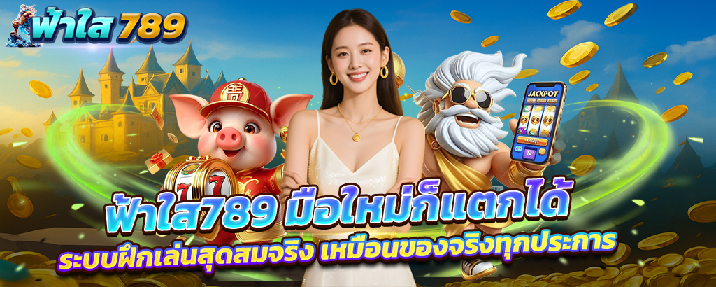 Fahsai789 มือใหม่ก็แตกได้ ระบบฝึกเล่นสมจริง สล็อต คาสิโน เว็บตรง